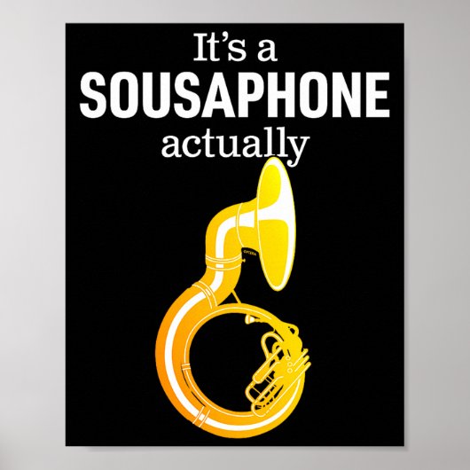Poster Funny Sousaphone Humor For Proud Sousaphonist Marc (Devant)