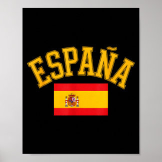 Poster Funny spain flag saying españa country love Funny 
