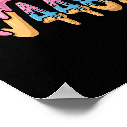 Poster Funny Square Root 4489 Funny 67 Math Ice Cream Mem (Coin)