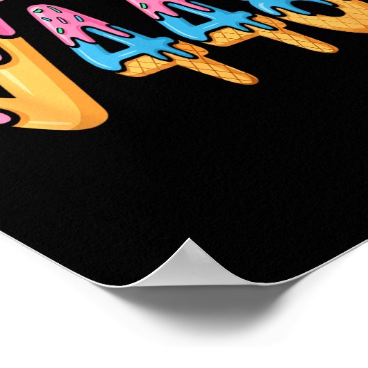 Poster Funny Square Root 4489 Funny 67 Math Ice Cream Mem (Coin)