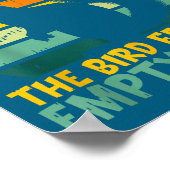 Poster Funny Squirrel Excuse Me, Bird Feeder's Empty Agai (Coin)