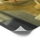 Poster Funny Subway Cat Meme Stud Brainrot Cats Humor Kit (Coin)