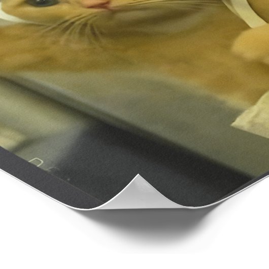 Poster Funny Subway Cat Meme Stud Brainrot Cats Humor Kit (Coin)