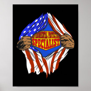 Poster Funny Super De l'environnement Protection Spéciali