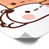 Poster Funny Sweet Kawaii Kp Bear Panda Hugging Couple Lo (Coin)