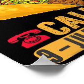 Poster Funny Taco Urgence Cinco De Mayo Hommes Fête des f (Coin)