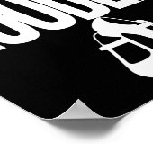 Poster Funny Tap Danse Enseignant Cadeau Tap Danser Sloga (Coin)