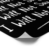 Poster Funny Teacher Gen Alpha Clroom Humor I Will Not Sa (Coin)