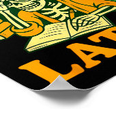 Poster Funny Teacher Skeleton 6 7 Meme Six Seven Skeleton (Coin)