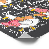 Poster Funny Teachers Silly Goose 100 Day Of School, Goos (Coin)