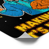 Poster Funny Thanksgiving Dad Tax Skeleton Turkey Day Foo (Coin)