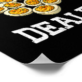 Poster Funny Thanksgiving Deviled Egg Dealer You Know Why (Coin)