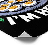 Poster Funny Thanksgiving Dinner You Know Why I'm Here Re (Coin)
