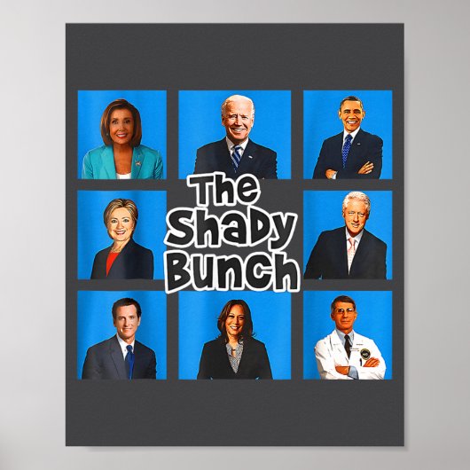 Poster Funny The Shady Bunch 2024  (Devant)