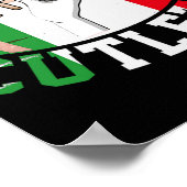 Poster Funny Tommy Freakin' Cutlets New Jersey Italy Flag (Coin)