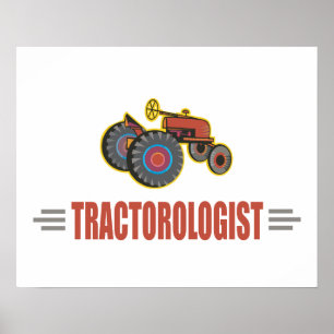 Poster Funny tractor
