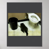 Poster Funny Trashed Panda Drunk Racoon  (Devant)