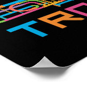 Poster Funny Trombone - Faites-le sur la diapositive (Coin)