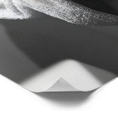 Poster Funny Turtle in Bathrobe Print, Quirky Bathroom (Coin)