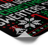 Poster Funny Ugly Christmas Sweater Too Hot Men Teens Xma (Coin)