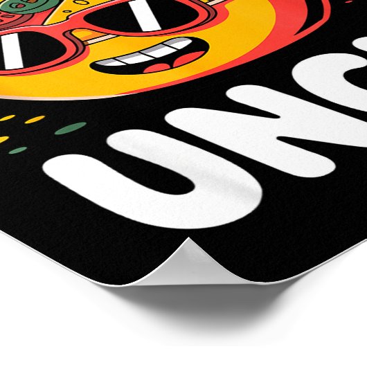 Poster Funny Uncle Design For Uncle Men First Time Uncle  (Coin)