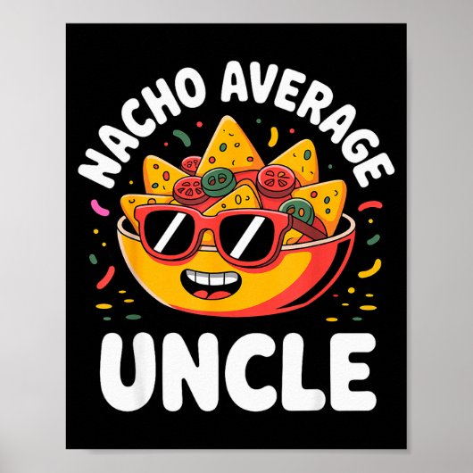 Poster Funny Uncle Design For Uncle Men First Time Uncle  (Devant)
