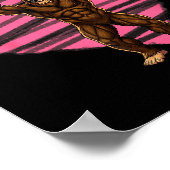 Poster Funny Valentines Day Bigfoot Sungles In Heart Sasq (Coin)