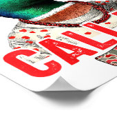 Poster Funny Valentines Day Call Me Duck Hunting Men Wome (Coin)