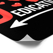 Poster Funny Valentine's Day Couple Matching I Love His D (Coin)