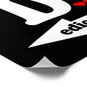 Poster Funny Valentine's Day Couple Matching I Love His D (Coin)