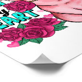 Poster Funny Valentine's Day for Farm Animals amoureux 💖 (Coin)