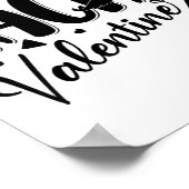 Poster Funny Valentines Day Funny Nacho Valentine Girl Bo (Coin)