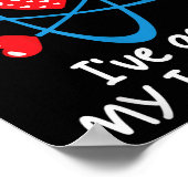 Poster Funny Valentines Jour Professeur de sciences Ive J (Coin)