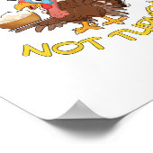 Poster Funny Vegan Vegetarian (Coin)