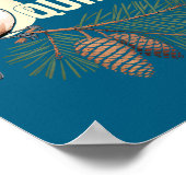 Poster Funny Vintage Bird Nature Illustration Please Chew (Coin)