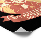 Poster Funny Vintage Krampus Child Transrt Services Merry (Coin)