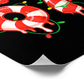 Poster Funny Viral Christmas 67 Candy Canes Meme Santa Ho (Coin)