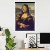 Poster Funny Visage Mona Lisa rire (Bureau à domicile)