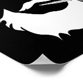 Poster Funny Visage Santa Clause Fumer mauvaises herbes N (Coin)