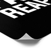 Poster Funny Wake Fast Repeat Graphisme Sarcastique (Coin)