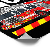 Poster Funny Wee Woo Squad Fire Department Firefighter Fi (Coin)