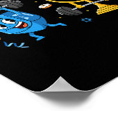 Poster Funny Weightlifting Gym Dreidel Menorah Hanukkah W (Coin)