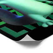 Poster Funny Weirore Lizard Meme _ 3d Surreal Animal (Coin)