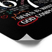 Poster Funny What God Completes 6 7 Meme Jesus Christian (Coin)