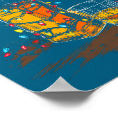 Poster Funny Whiskey Christmas Graphics Lights Lover Long (Coin)