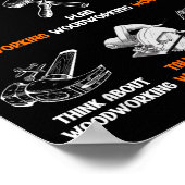 Poster Funny Woodworking Things I Do In My Spare Time  (Coin)