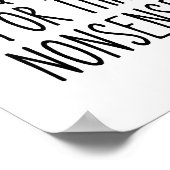 Poster Funny Work Humor Sarcastic Overqualified Office Qu (Coin)