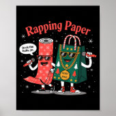 Poster Funny Wrapng Rapng Paper Wrap Music Rap Pj  (Devant)