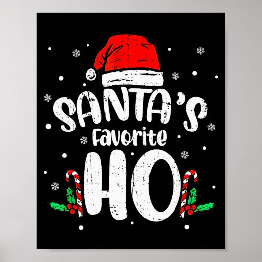 Poster Funny Xmas Naughty Dirty Adult Humor Pj Christmas (Devant)