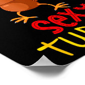 Poster Funny Y Turkey Matching Family Group Thanksgiving  (Coin)